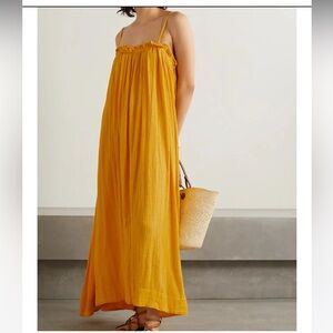 Apiece Apart Pina Spaghetti Maxi Dress Sz. Small